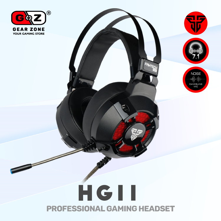 Casque HG11 + Support : Casque gamer Fantech HG11 Captain 7.1