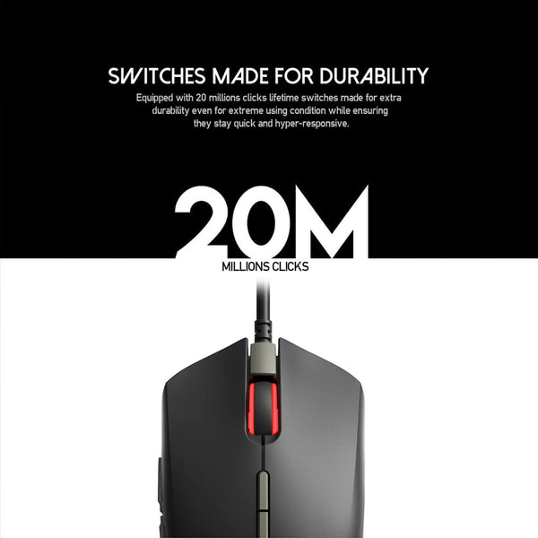 Switchs garantis 20 millions de clics, Fantech X17 Blake