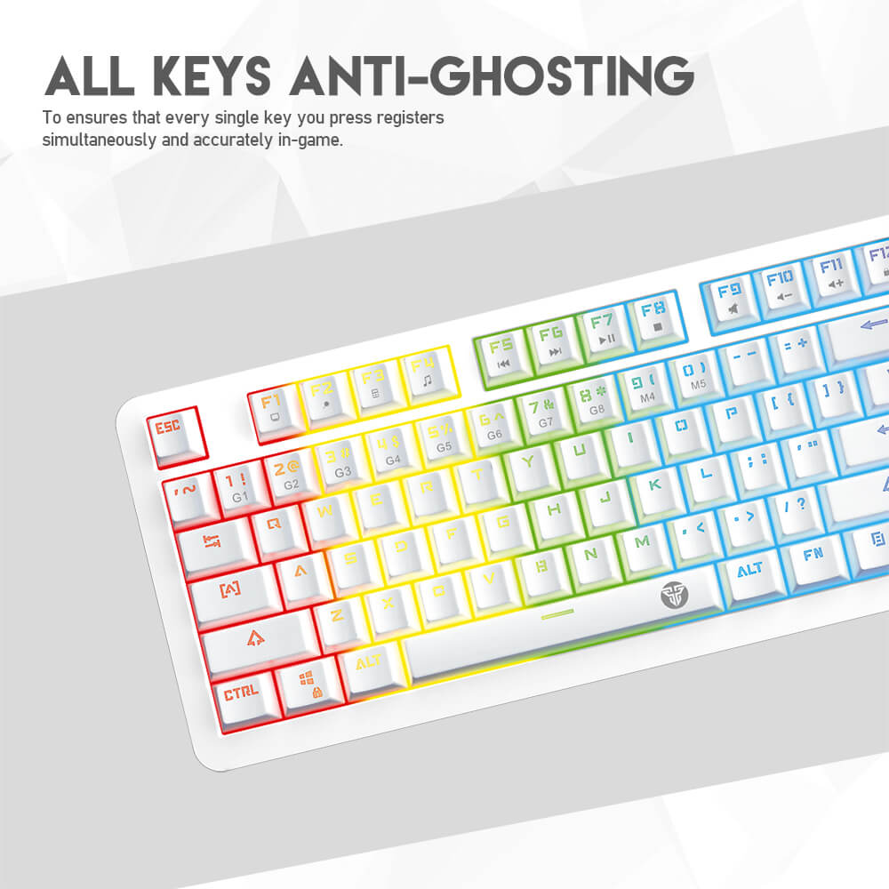 Anti-ghosting sur toutes les touches du Fantech MK852 Max Core