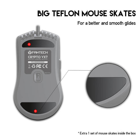 Souris Gamer FANTECH VX7 Space Edition - Souris Gamer - Setup Gaming - Gearzone.ma | N°1 du Gaming au Maroc