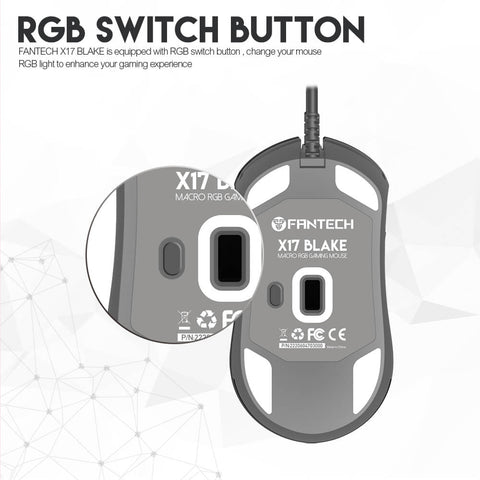 Souris Gamer FANTECH X17 Space Edition - Souris Gamer - Setup Gaming - Gearzone.ma | N°1 du Gaming au Maroc