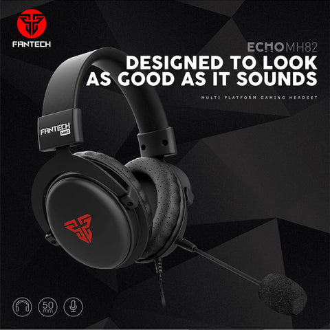 Casque Gamer FANTECH MH82 Gaming Headset - Casque Gamer - Setup Gaming - Gearzone.ma | N°1 du Gaming au Maroc