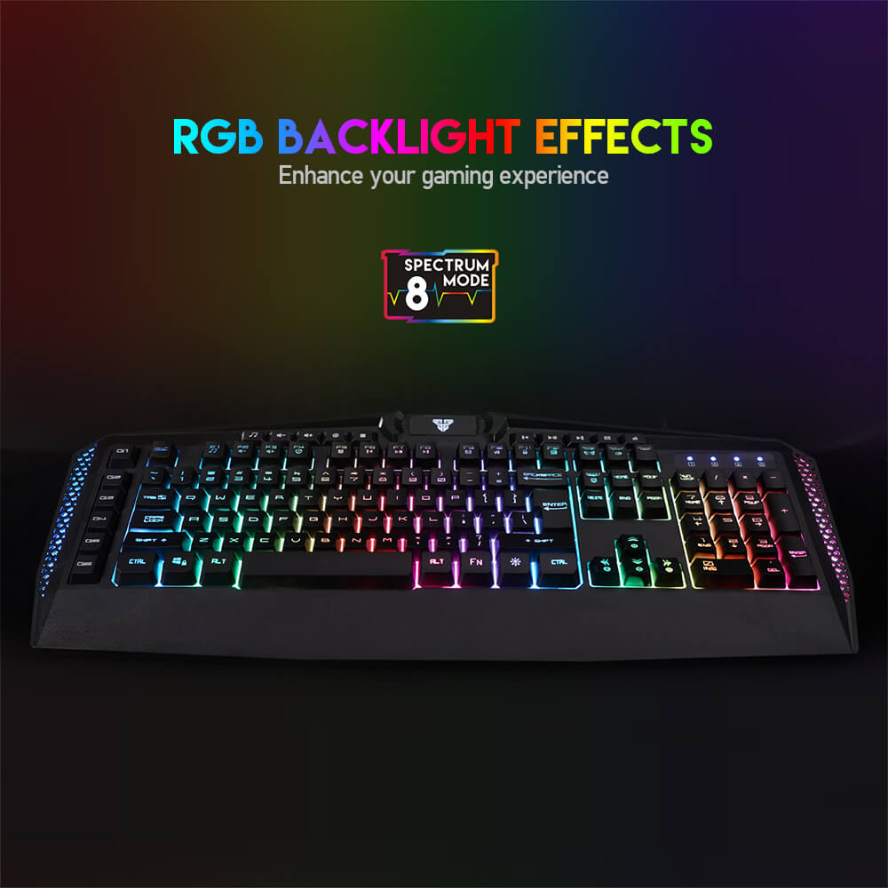 Éclairage RGB 8 modes spectre du Fantech K513 Booster