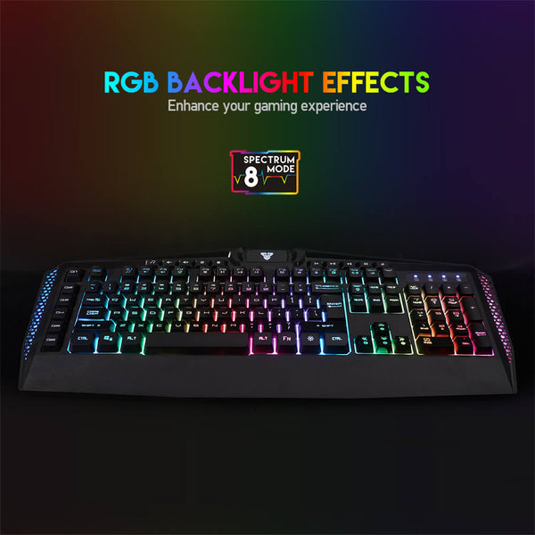 Éclairage RGB 8 modes spectre du Fantech K513 Booster