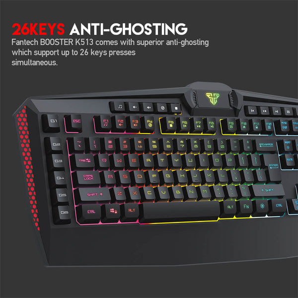 Anti-ghosting 26 touches du clavier Fantech K513 Booster