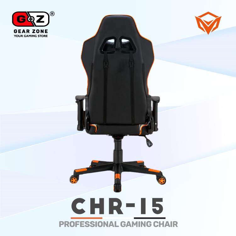 Dos de la chaise gamer MeeTion CHR15 blanche
