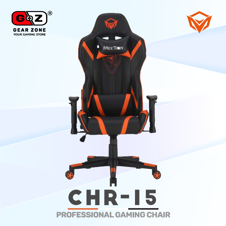 Chaise Gamer MeeTion Black 180 ° Adjustable Backrest- Gaming Chair Image secondaire du produit