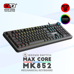 Clavier Mécanique Brown Switch Fantech MK852 - Clavier Mécanique Gamer - Setup Gaming - Gearzone.ma | N°1 du Gaming au Maroc