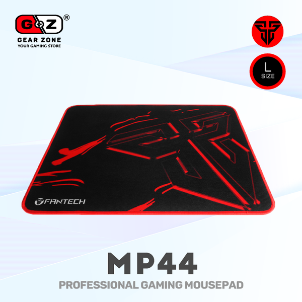 Tapis de souris Fantech MP44 Sven vu en perspective, logo Fantech