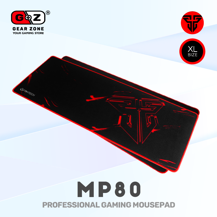 Tapis Gamer XL Fantech MP80 Mousepad - Clavier Gamer - Setup Gaming - Gearzone.ma | N°1 du Gaming au Maroc
