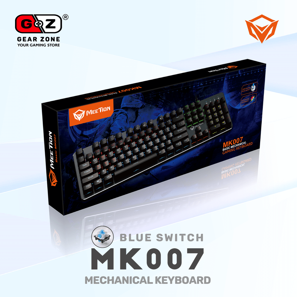 Boîte du clavier mécanique MeeTion MK007