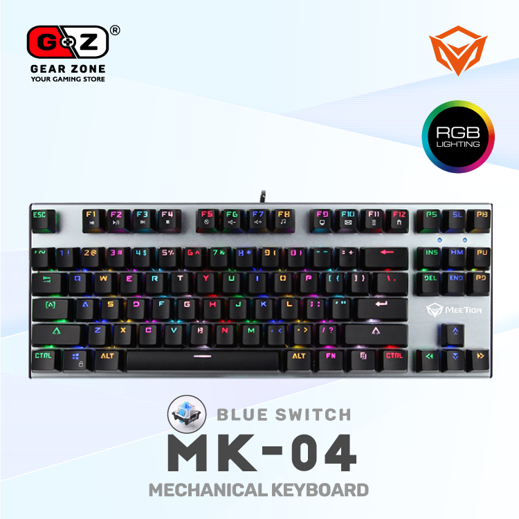 RGB Clavier Mécanique Blue Switch MeeTion MK04 - Clavier Mécanique Image secondaire du produit