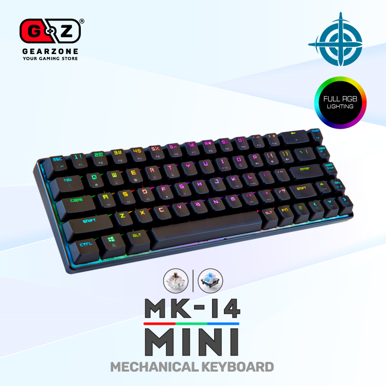 65% Mini Clavier Mécanique RGB Magic Refiner MK14 - Clavier Mécanique - Setup Gaming - Gearzone.ma | N°1 du Gaming au Maroc