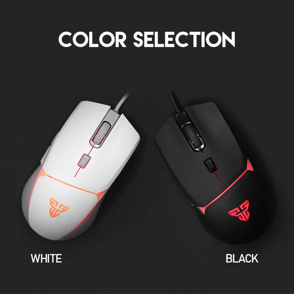 Coloris disponibles de la Fantech Crypto VX7 : blanc et noir