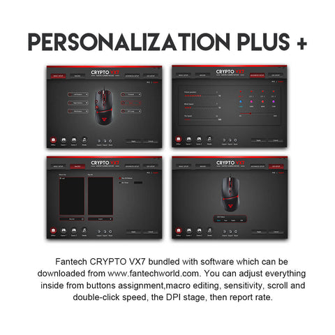 Souris Gamer FANTECH VX7 Space Edition - Souris Gamer - Setup Gaming - Gearzone.ma | N°1 du Gaming au Maroc