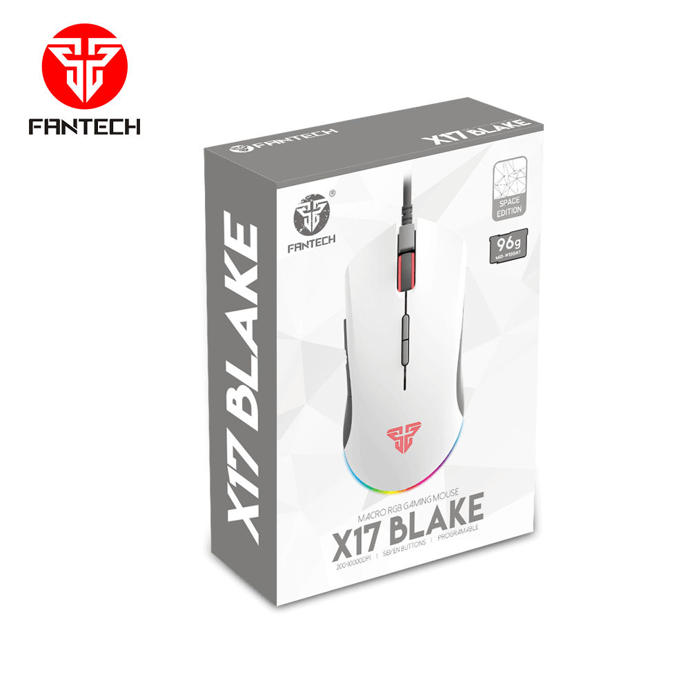 Boîte de la souris gamer Fantech X17 Blake Space Edition