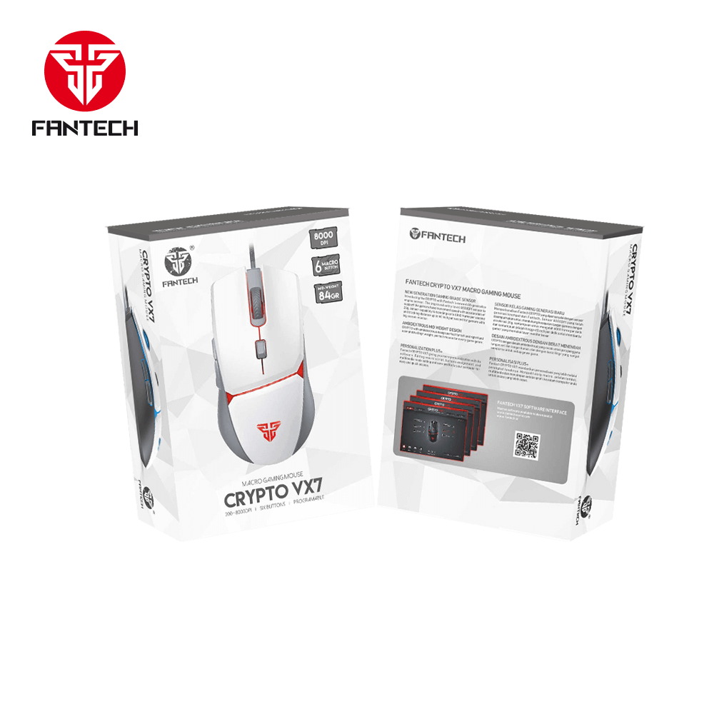 Souris Gamer FANTECH VX7 Space Edition - Souris Gamer - Setup Gaming - Gearzone.ma | N°1 du Gaming au Maroc